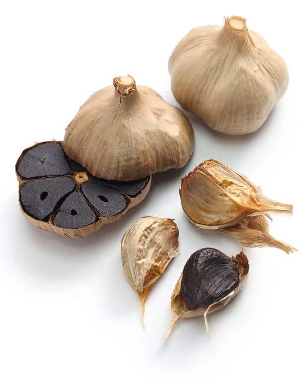 Wirkstoffe von schwarzen Knoblauch
